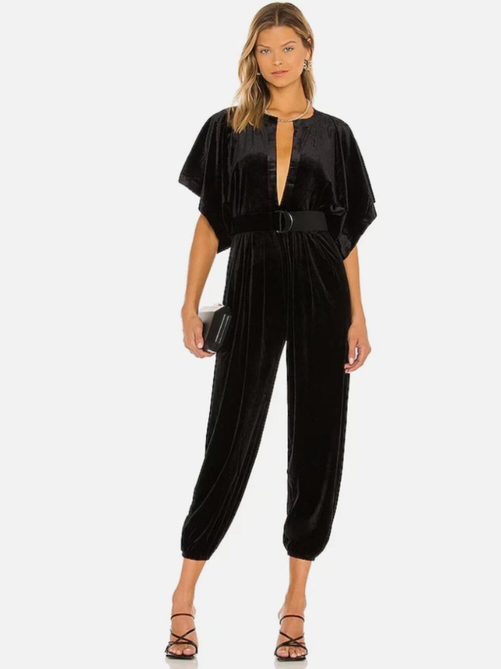 Norma Kamali Rectangle Jog Jumpsuit